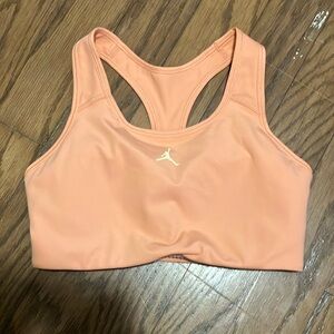 Jordan Orange Sports Bra Racerback Intimates
